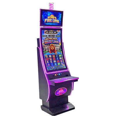 110V/220V Metal Cabinet Slot Machine 43 ιντσών Curved Gaming Touch Monitor