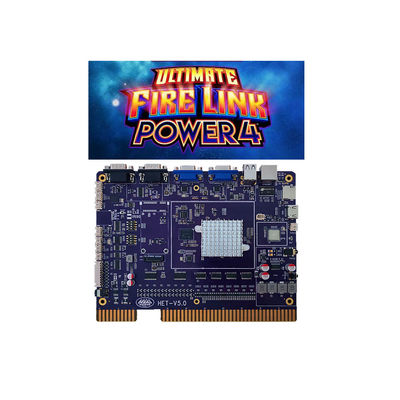 HET Παιχνίδι Έμπειρας Arcade Ultimate Fire Link Power4 Pcb Πίνακας παιχνιδιών