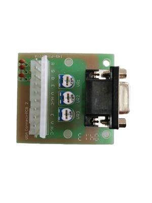 Συνδετήρας VGA RGB CGA για POG POT O χρυσό μετατροπέας σήματος PCB επιφάνειας ανταλλακτικά