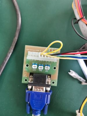 Συνδετήρας VGA RGB CGA για POG POT O χρυσό μετατροπέας σήματος PCB επιφάνειας ανταλλακτικά