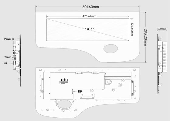 Πίνακας κουμπιών Ideck complete 19,4 ιντσών Touch Button Standard Size