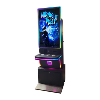 43 ιντσών Metal Skill Gaming Cabinet Slot Machine με χωρητική οθόνη αφής για παιχνίδια Firelink / Lightning