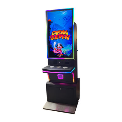 43 ιντσών Metal Skill Gaming Cabinet Slot Machine με χωρητική οθόνη αφής για παιχνίδια Firelink / Lightning
