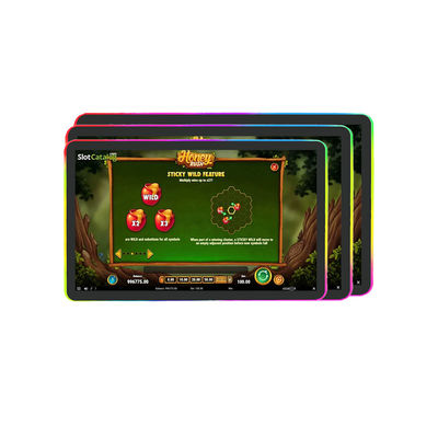 DC 12V Gaming PCAP Εικονική οθόνη 1920 X 1080 450cd/m2 φωτεινότητα συμβατή με το πρωτόκολλο 3M/ELO